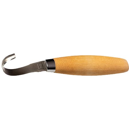 12814-WOOD-CARVING-162S MORAKNIV HOOK KNIFE 162