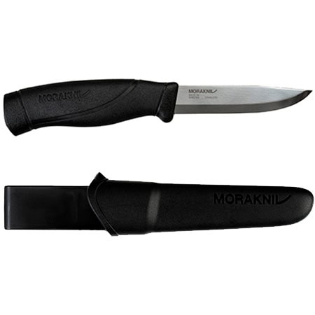 MORAKNIV ΜΑΧΑΙΡΙ COMPANION HEAVY DUTY ΑΝΟΞΕΙΔΩΤΟ ΜΑΥΡΟ 13158