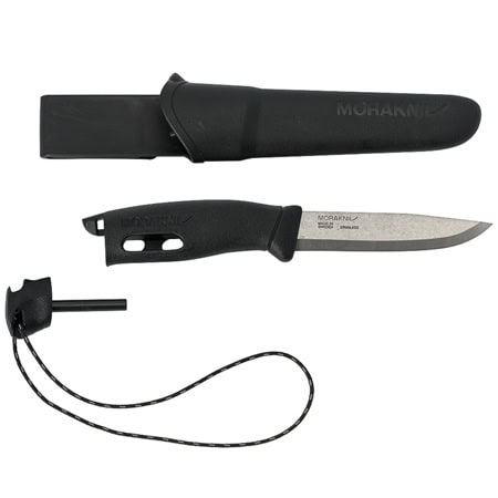 MORAKNIV ΜΑΧΑΙΡΙ COMPANION SPARK ΜΑΥΡΟ 13567
