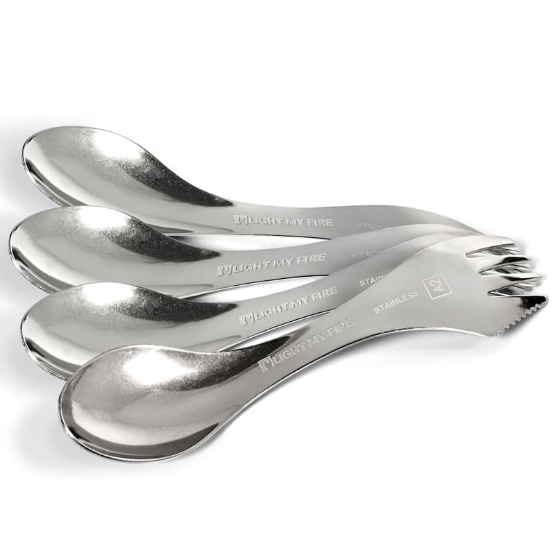 LIGHT MY FIRE ΑΝΟΞΕΙΔΩΤΟ SWEDISH SPORK ΣΕ ΞΥΛΙΝΗ ΘΗΚΗ 40 ΤΜΧ