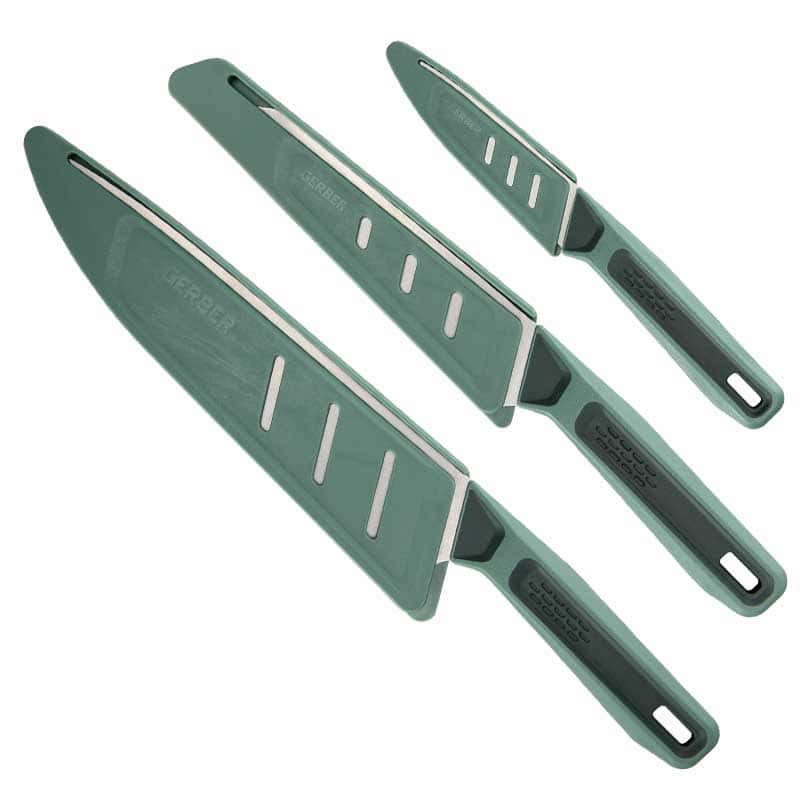 COMPLEAT-KNIFE-SET-RESIZED-CLOSED ΣΕΤ ΜΑΧΑΙΡΙΩΝ ΚΟΥΖΙΝΑΣ GERBER COMPLEAT KNIFE SET