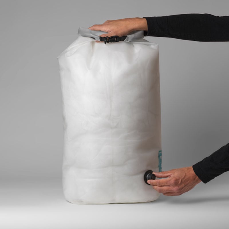 DRY-BAG-TPU-V-6L-4 SILVA ΑΔΙΑΒΡΟΧΟΣ ΣΑΚΟΣ TPU ΜΕ ΒΑΛΒΙΔΑ 6L