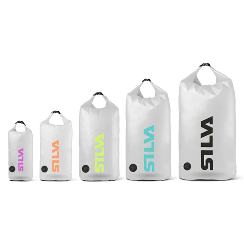 DRY-BAG-TPU-V-6L-5 SILVA ΑΔΙΑΒΡΟΧΟΣ ΣΑΚΟΣ TPU ΜΕ ΒΑΛΒΙΔΑ 6L