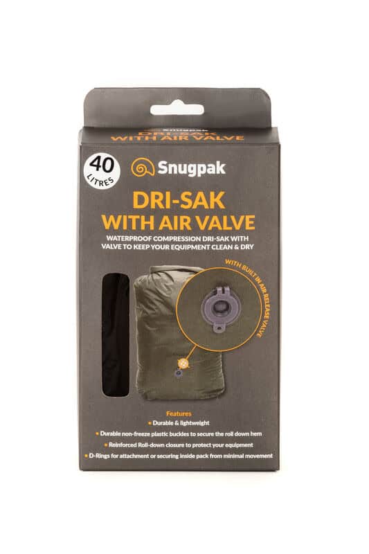 SNUGPAK ΑΔΙΑΒΡΟΧΟΣ ΣΑΚΟΣ  DRI SAK ΜΕ ΒΑΛΒΙΔΑ ΧΑΚΙ