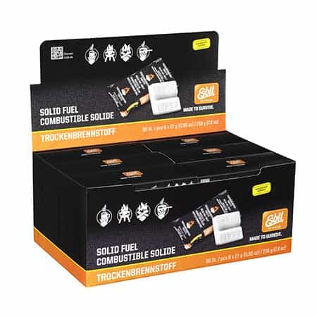 ESBIT ΤΑΜΠΛΕΤΕΣ ΣΤΕΡΕΟΥ ΚΑΥΣΙΜΟΥ (8 Χ 27 γραμμ.)