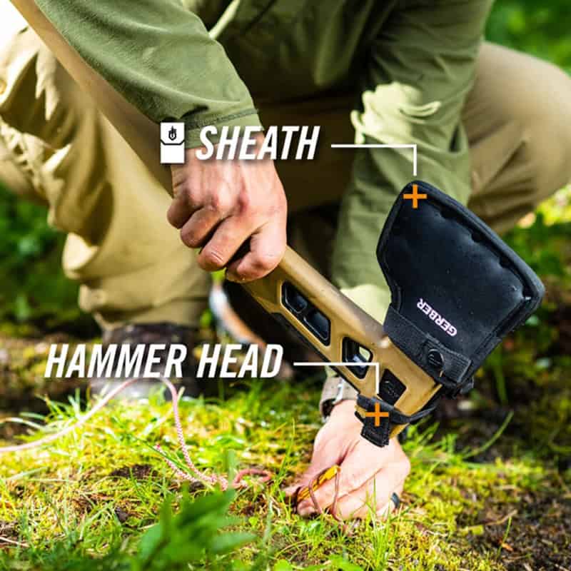 GERBER ΤΣΕΚΟΥΡΙ BUSHCRAFT AXE ΚΑΦΕ