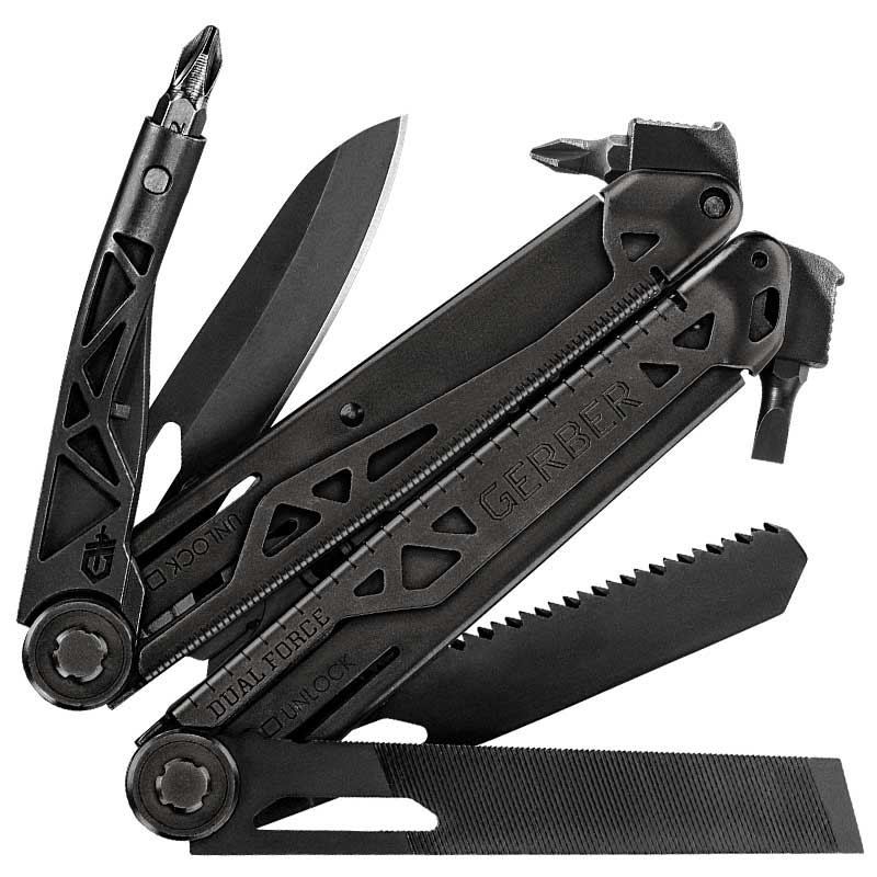 GERBER-DUAL-FORCE-BLACK-FEATURES-RESIZED GERBER ΠΟΛΥΕΡΓΑΛΕΙΟ DUAL FORCE ΜΑΥΡΟ