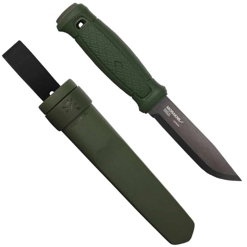 MORAKNIV ΜΑΧΑΙΡΙ GARBERG BLACKBLADE ΜΕ ΘΗΚΗ ΑΠΟ ΠΟΛΥΜΕΡΕΣ ΥΛΙΚΟ - ΠΡΑΣΙΝΟ