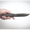 Garberg_Grand_BB_Knife_Hand_Original-RESIZED MORAKNIV ΜΑΧΑΙΡΙ GARBERG GRAND BLACKBLADE ΜΕ ΔΕΡΜΑΤΙΝΗ ΘΗΚΗ