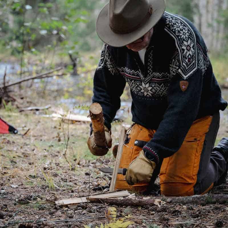MORAKNIV ΜΑΧΑΙΡΙ GARBERG ΜΕ ΘΗΚΗ ΑΠΟ ΠΟΛΥΜΕΡΕΣ ΥΛΙΚΟ - ΠΡΑΣΙΝΟ