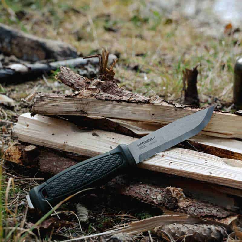 MORAKNIV ΜΑΧΑΙΡΙ GARBERG ΜΕ ΘΗΚΗ ΑΠΟ ΠΟΛΥΜΕΡΕΣ ΥΛΙΚΟ - ΠΡΑΣΙΝΟ