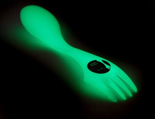 Glowing-Spork-Dark LIGHT MY FIRE ΦΩΣΦΟΡΙΖΟΝ SPORK - LIMITED EDITION