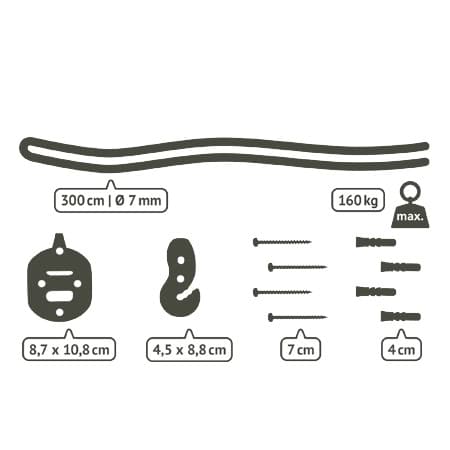 LA SIESTA ΣΕΤ ΑΝΑΡΤΗΣΗΣ ΓΙΑ ΑΙΩΡΑ – ΚΑΡΕΚΛΑ CASAMOUNT