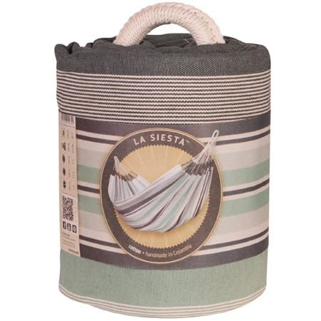 LA-SIESTA-DOUBLE-HAMMOCK-PALOMA-OLIVE-PACKAGING-PAH164ATS161 LA SIESTA ΔΙΠΛΗ ΑΙΩΡΑ PALOMA ΛΑΔΙ