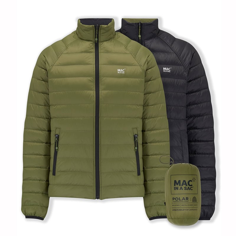 MAC IN A SAC ΠΟΥΠΟΥΛΕΝΙΟ ΜΠΟΥΦΑΝ REVERSIBLE ΧΑΚΙ/ΜΑΥΡΟ