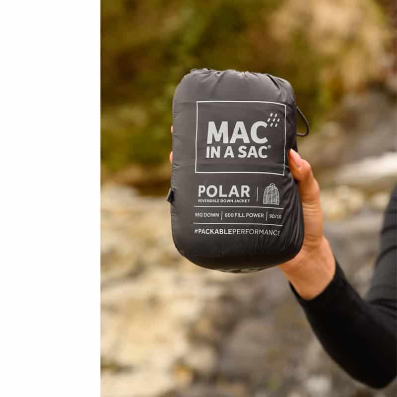 MAC IN A SAC ΠΟΥΠΟΥΛΕΝΙΟ ΜΠΟΥΦΑΝ REVERSIBLE ΜΑΥΡΟ/ΓΚΡΙ