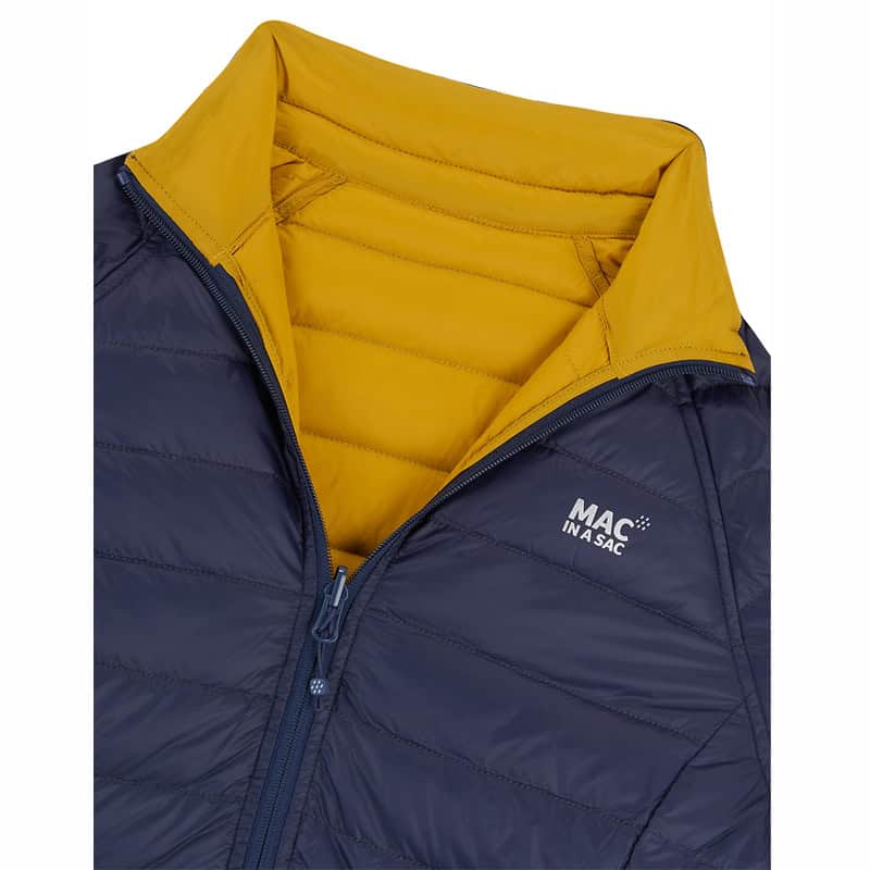 MAC IN A SAC ΠΟΥΠΟΥΛΕΝΙΟ ΜΠΟΥΦΑΝ REVERSIBLE ΜΠΛΕ/ΚΙΤΡΙΝΟ