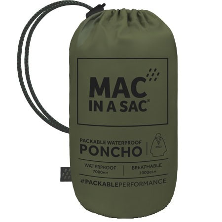 MAC IN A SAC PONCHO ΚΙΤΡΙΝΟ ΝΕΟΝ