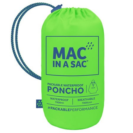 MAC IN A SAC PONCHO ΠΡΑΣΙΝΟ ΝΕΟΝ