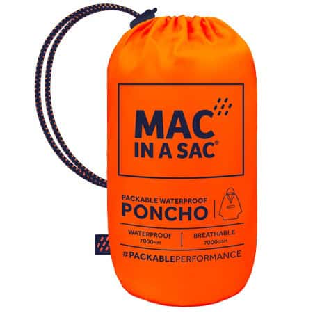 MAC-IN-A-SAC-PONCHO-NEON-ORANGE MAC IN A SAC PONCHO ΠΟΡΤΟΚΑΛΙ ΝΕΟΝ