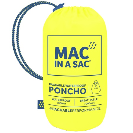 MAC IN A SAC PONCHO ΚΙΤΡΙΝΟ ΝΕΟΝ