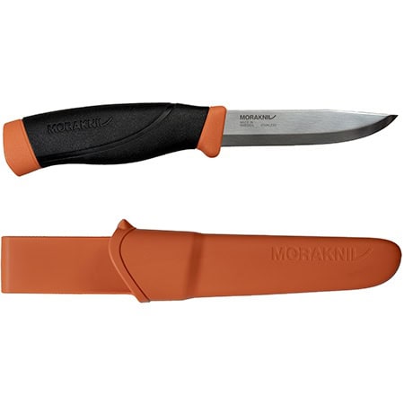 MORAKNIV ΜΑΧΑΙΡΙ COMPANION HEAVY DUTY ΑΝΟΞΕΙΔΩΤΟ ΠΟΡΤΟΚΑΛΙ
