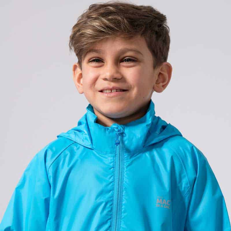 MAC IN A SAC ΠΑΙΔΙΚΟ ΑΔΙΑΒΡΟΧΟ ORIGIN NEON ΜΠΛΕ