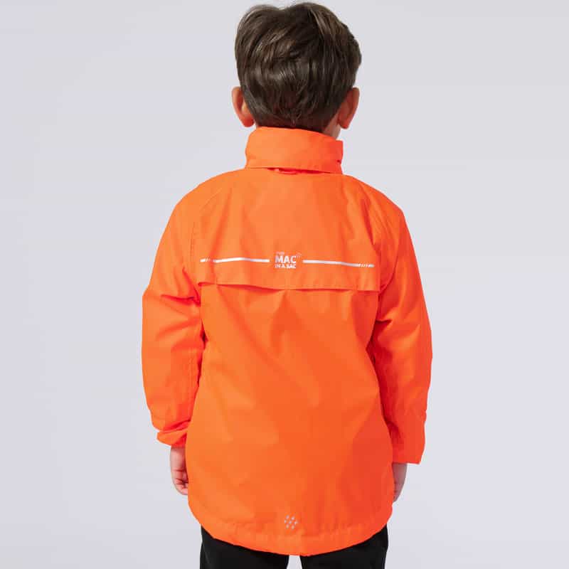 MAC IN A SAC ΠΑΙΔΙΚΟ ΑΔΙΑΒΡΟΧΟ ORIGIN NEON ΠΟΡΤΟΚΑΛΙ