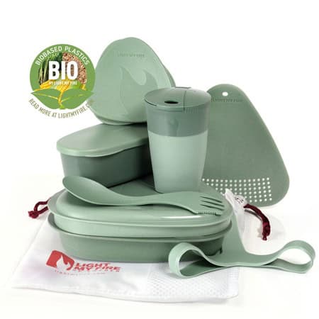 Qo265blOrs LIGHT MY FIRE OUTDOOR MEAL KIT BIO SANDY GREEN 8 ΤΕΜ
