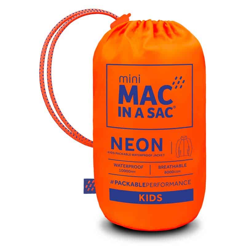 MAC IN A SAC ΠΑΙΔΙΚΟ ΑΔΙΑΒΡΟΧΟ ORIGIN NEON ΠΟΡΤΟΚΑΛΙ