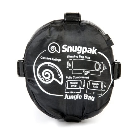 SNUGPAK ΥΠΝΟΣΑΚΟΣ JUNGLE BAG ΜΑΥΡΟΣ [+7°C  +2°C ]