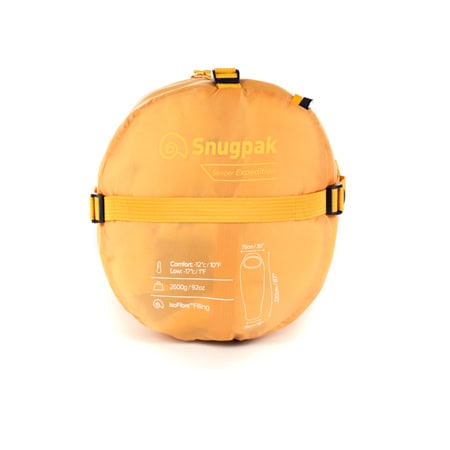 SNUGPAK ΥΠΝΟΣΑΚΟΣ SLEEPER EXPEDITION WGTE ΚΙΤΡΙΝΟΣ [-12°C – 17°C ]