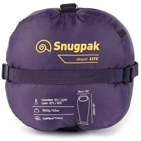 SNUGPAK ΥΠΝΟΣΑΚΟΣ SLEEPER LITE ΜΩΒ [-5°C – 10°C ]