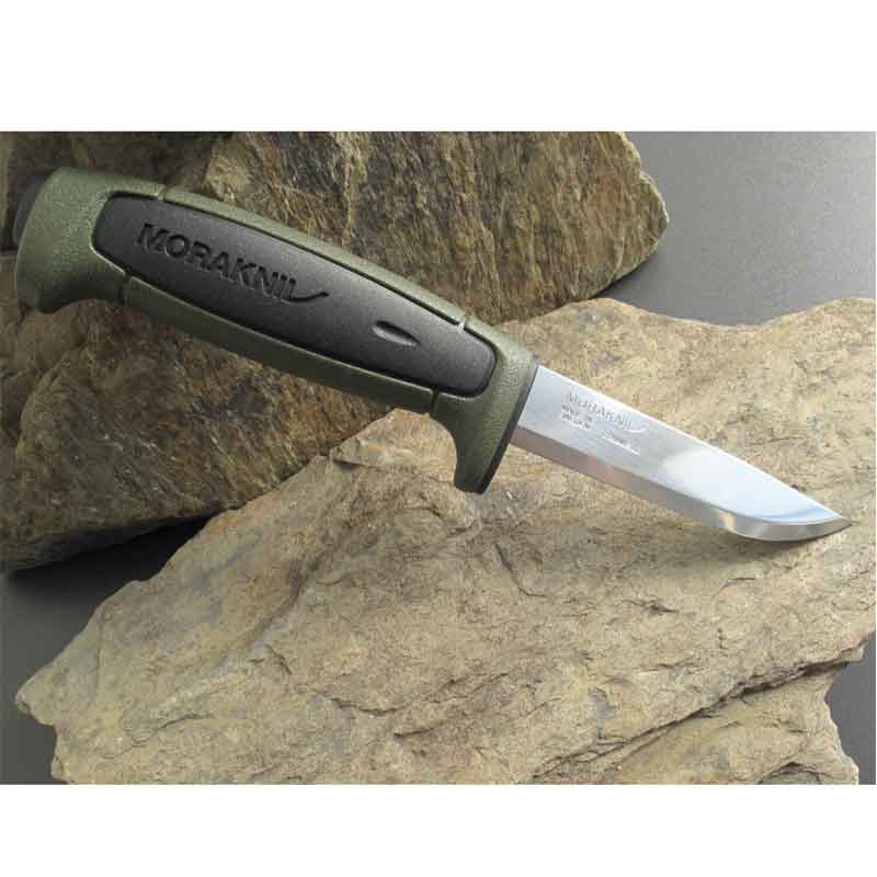 MORAKNIV ΜΑΧΑΙΡΙ BASIC 546 (S) ΛΑΔΙ/ΜΑΥΡΟ