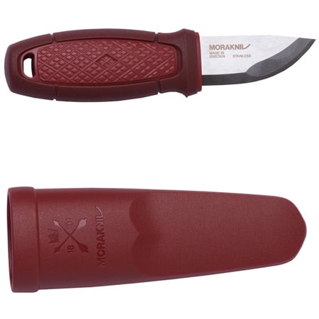 MORAKNIV ΜΑΧΑΙΡΙ ΛΑΙΜΟΥ ELDRIS ΜΕ ΣΠΙΝΘΗΡΙΣΤΗ ΚΟΚΚΙΝΟ