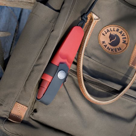 MORAKNIV ΜΑΧΑΙΡΙ ΛΑΙΜΟΥ ELDRIS ΜΕ ΣΠΙΝΘΗΡΙΣΤΗ ΚΟΚΚΙΝΟ